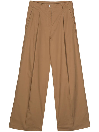 Pleated Palazzo Pants