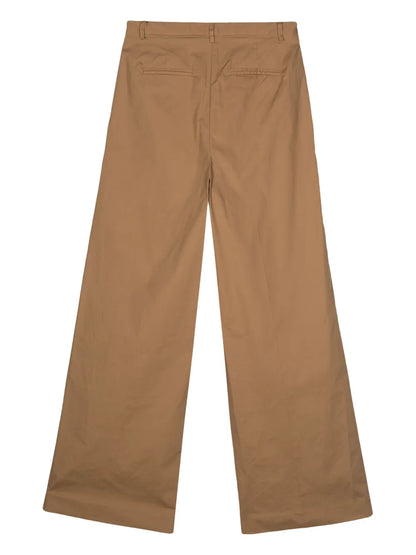 Pleated Palazzo Pants