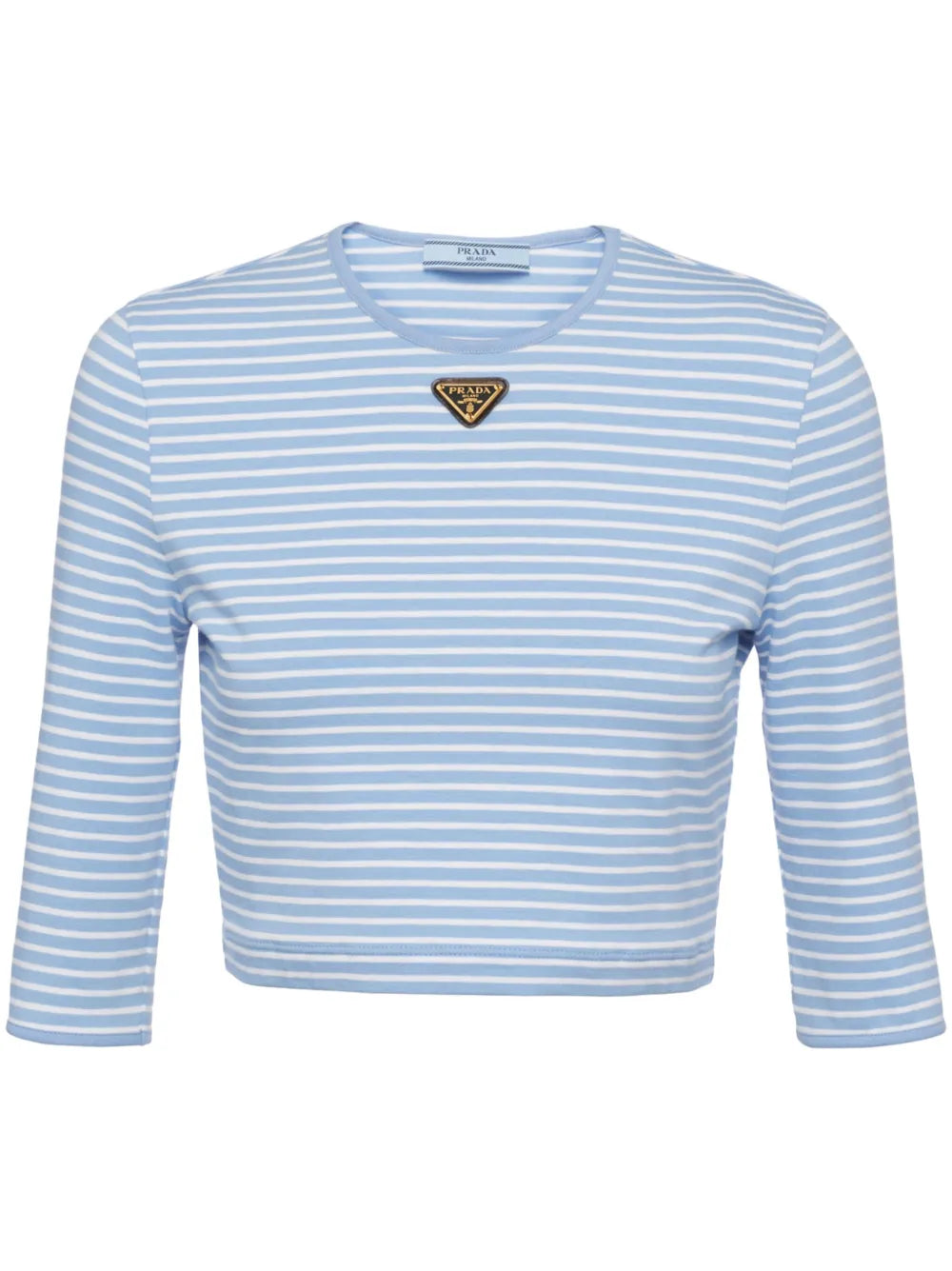 Striped Cropped T-Shirt
