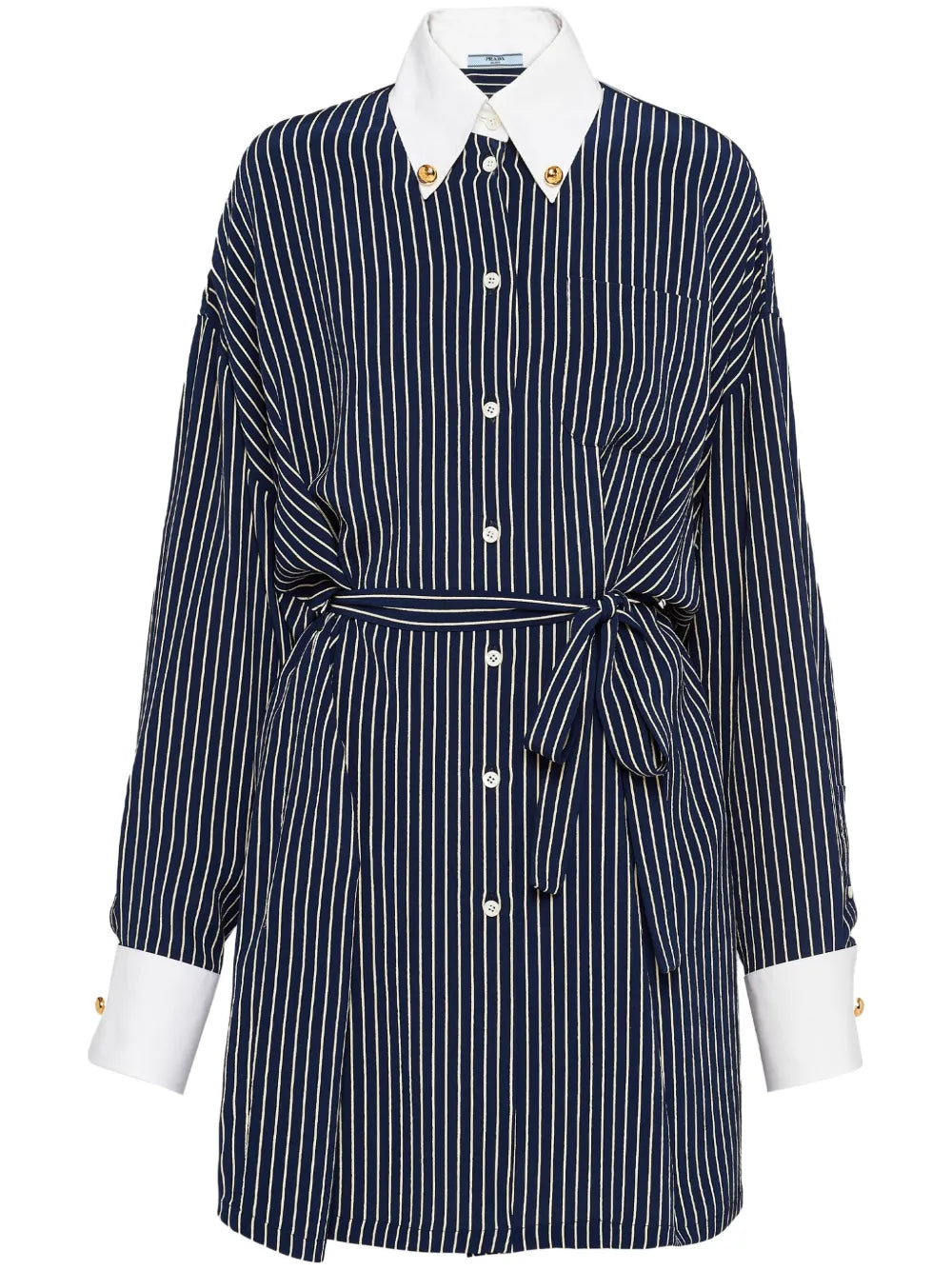 Striped Silk Shirt