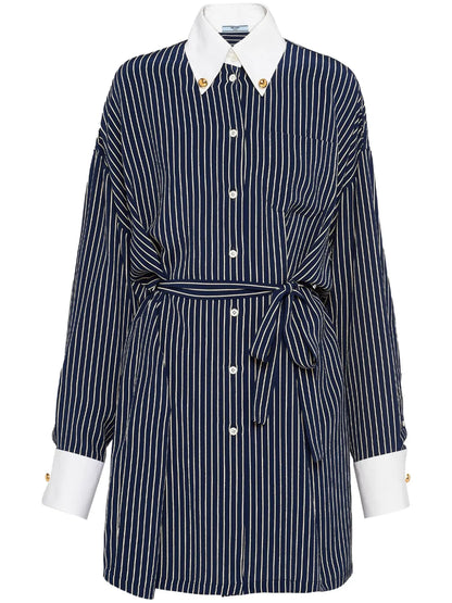 Striped Silk Shirt