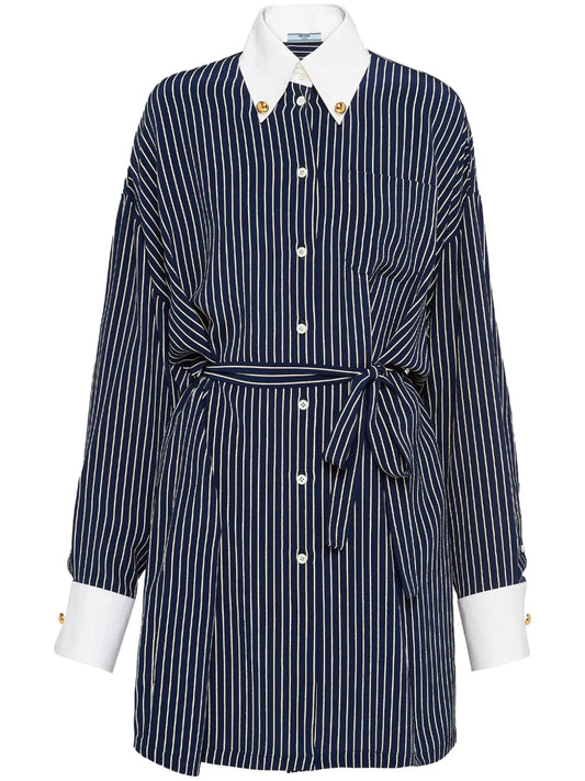 Striped Silk Shirt