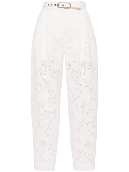 Natura Lace Tapered Trousers