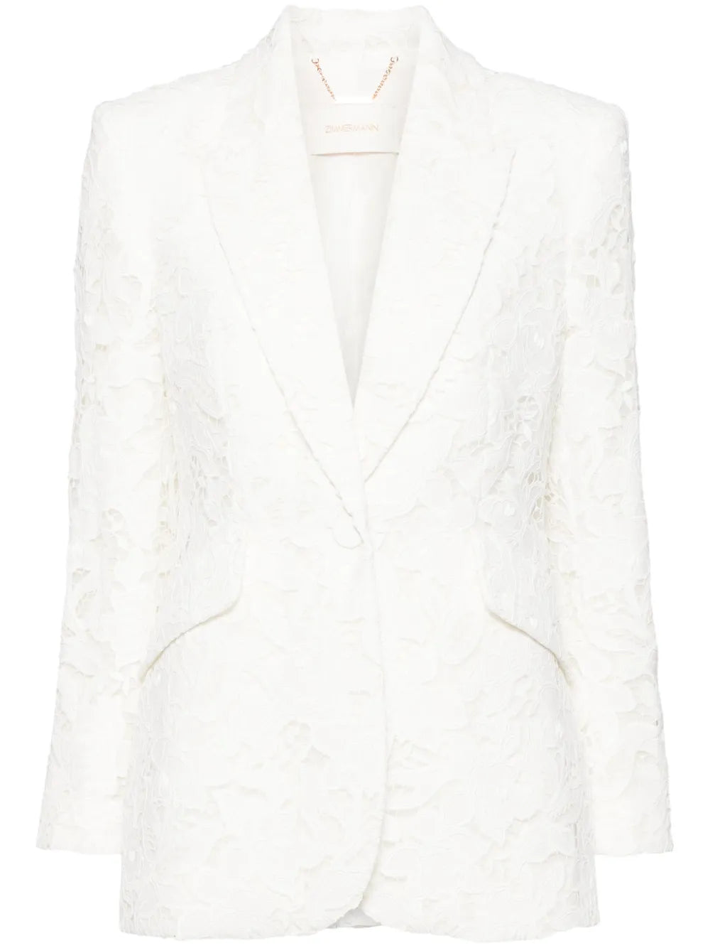 Natura Lace-Detail Blazer