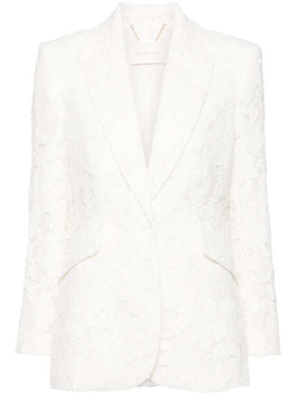 Natura Lace-Detail Blazer