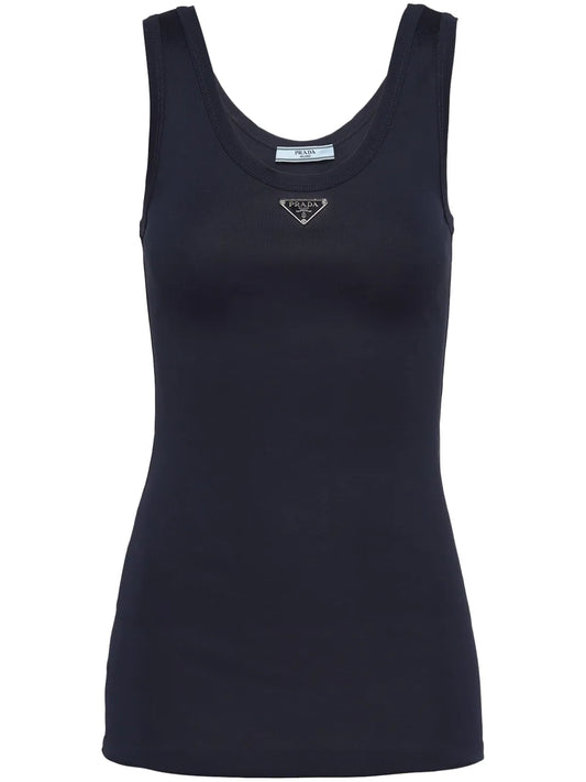 Enamel-Triangle Cotton Top
