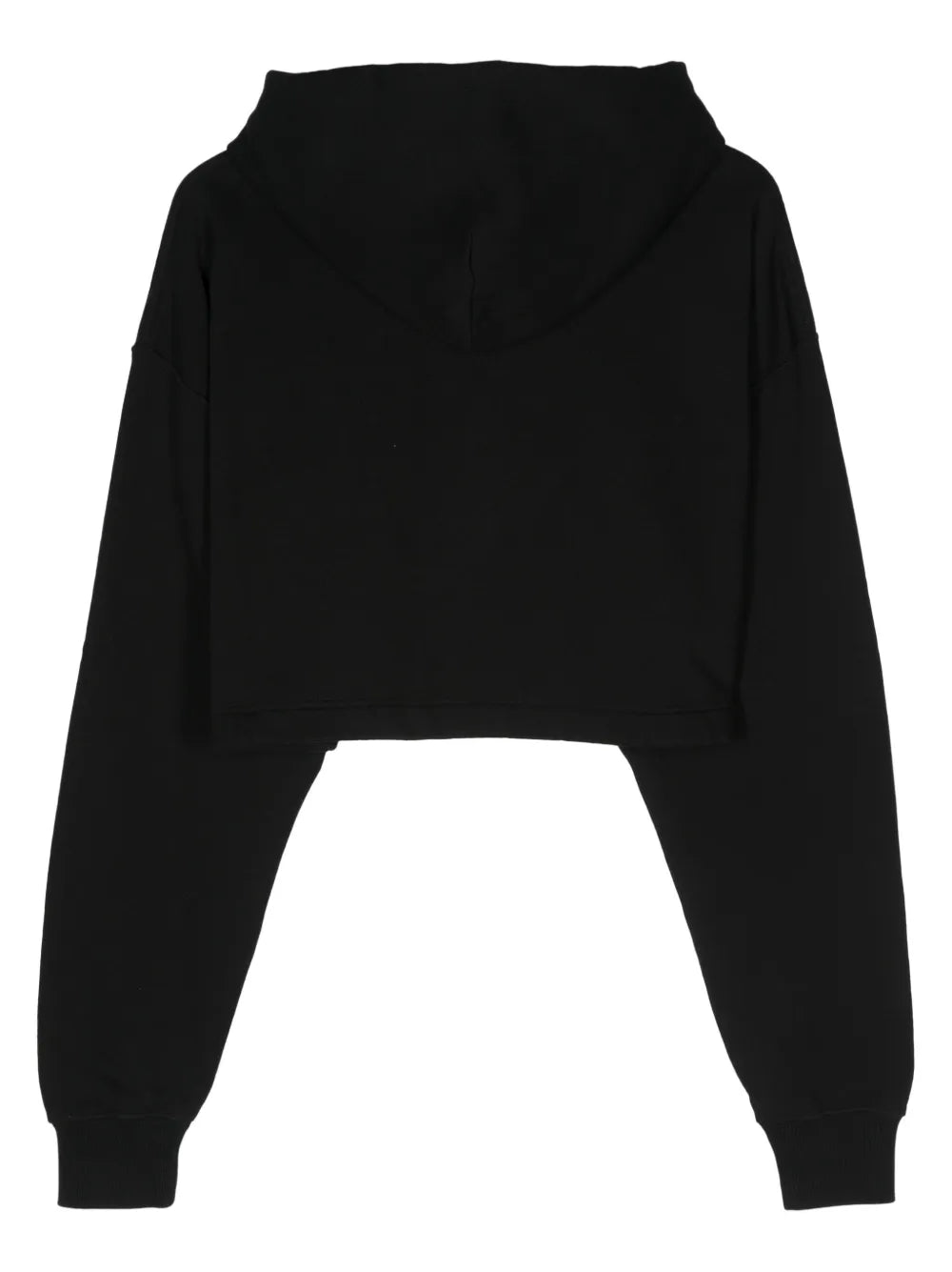 Logo-Embroidered Crop Hoodie