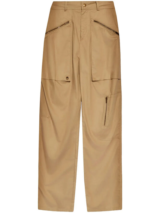 Jolande Cotton Cargo Trousers