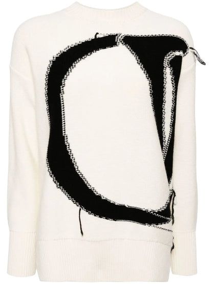 Ow Maxi Logo Jumper