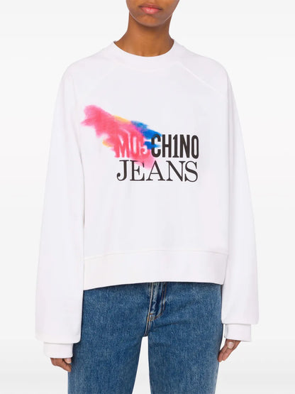 Logo-Print Cotton Sweatshirt