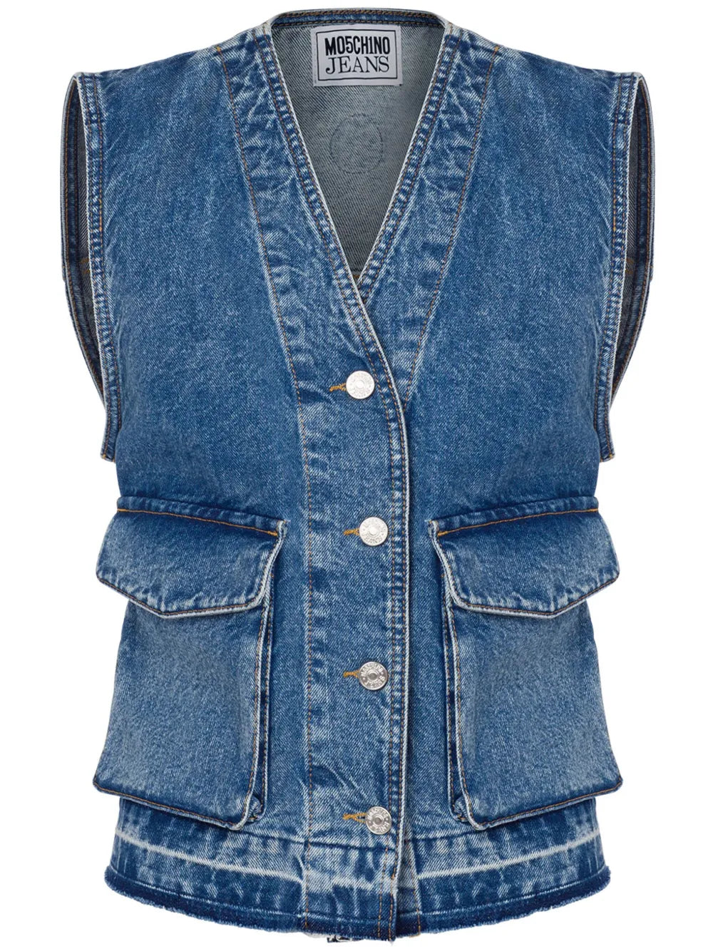 Cargo Denim Vest