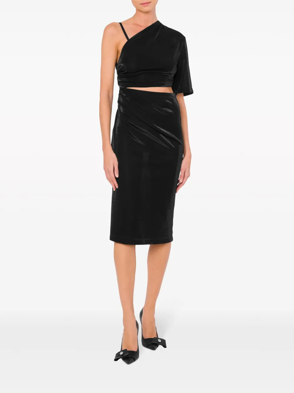 Cut-Out Asymmetric Dress