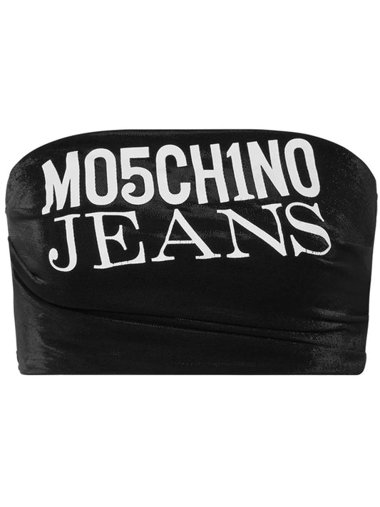 Logo-Print Bandeau Top