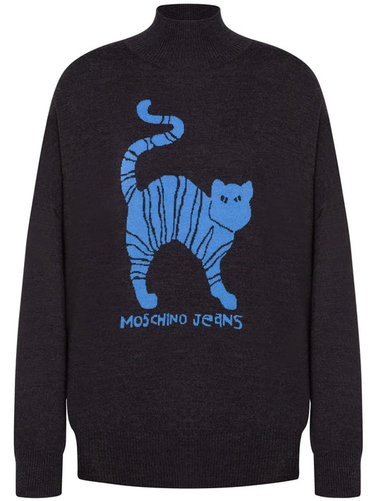 Intarsia Wool Jumper