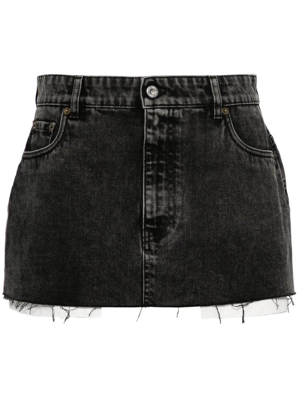 Denim Mini Skirt