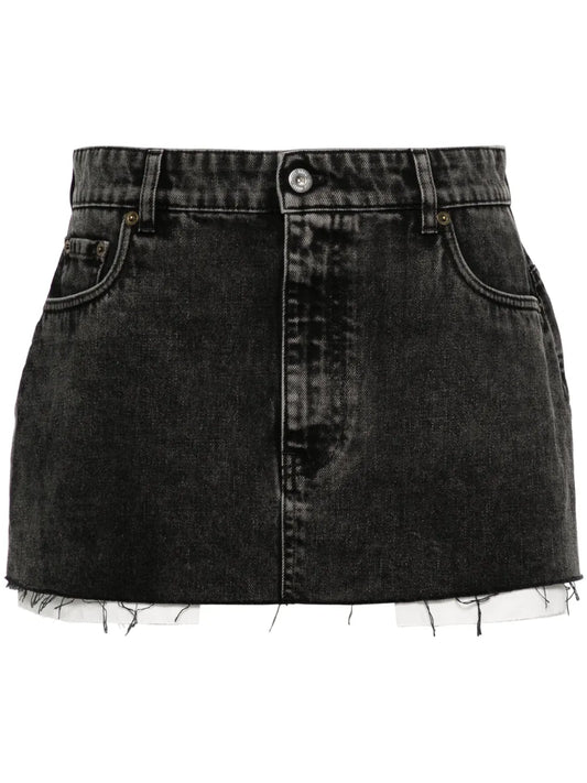 Denim Mini Skirt