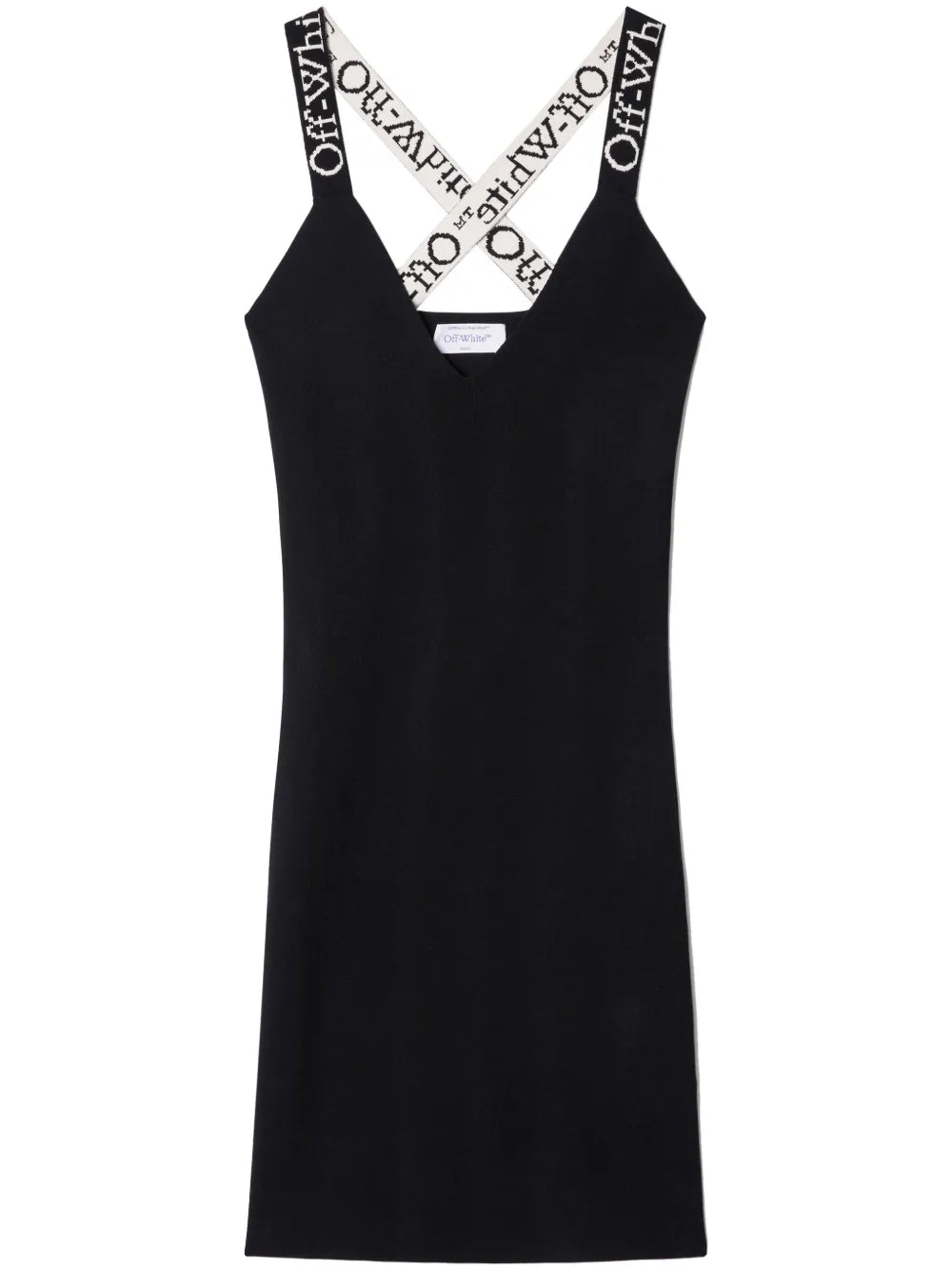 Logo-Jacquard Mini Dress