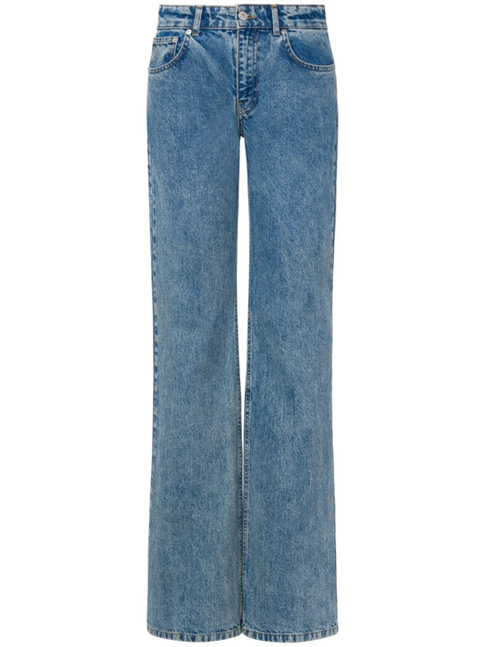 Low-Rise Straight-Leg Jeans