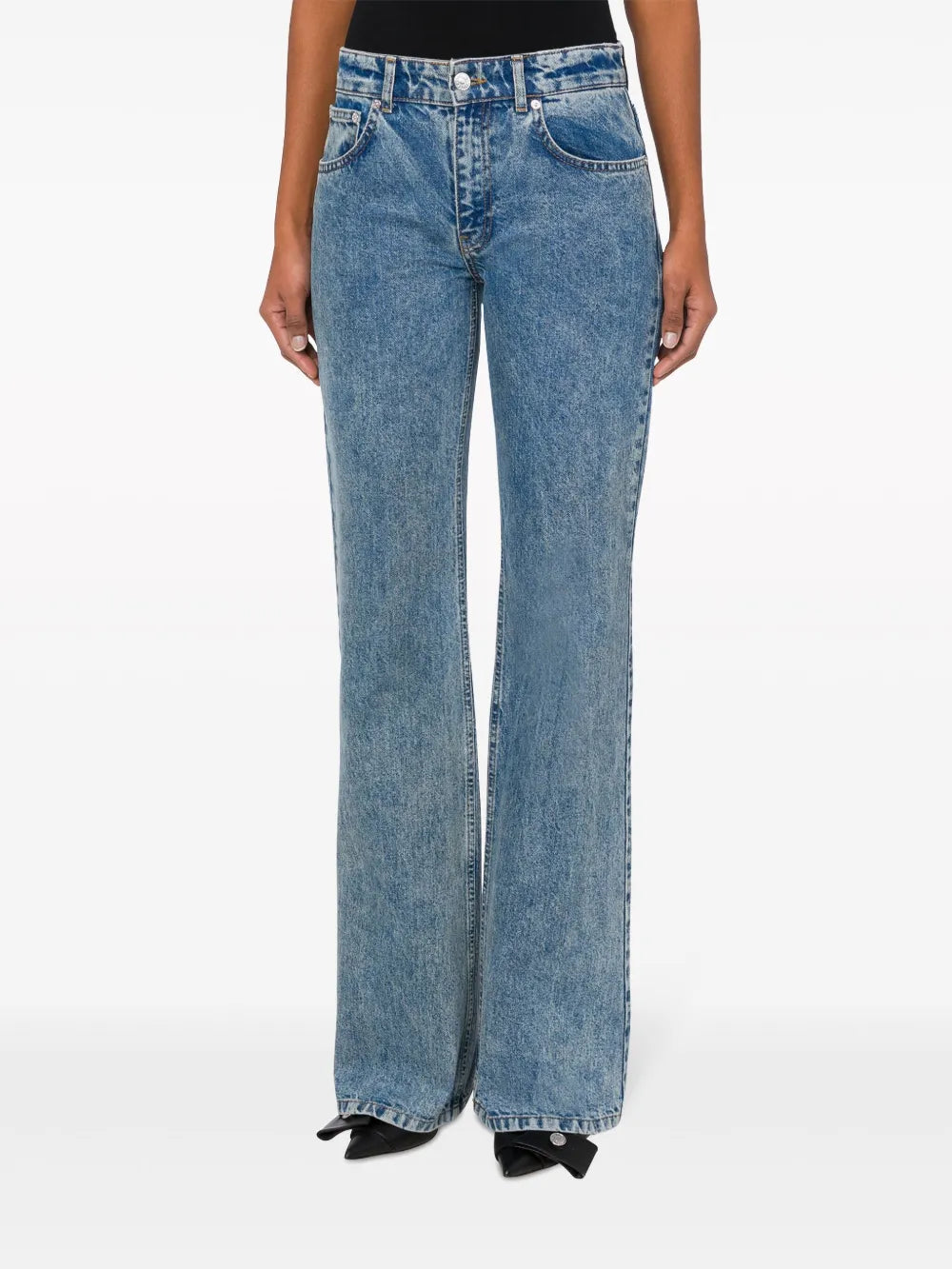 Low-Rise Straight-Leg Jeans