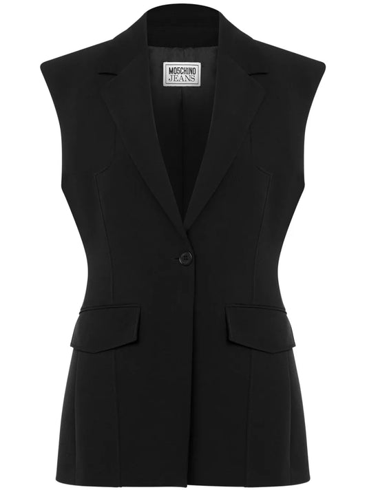 Cap-Sleeve Blazer