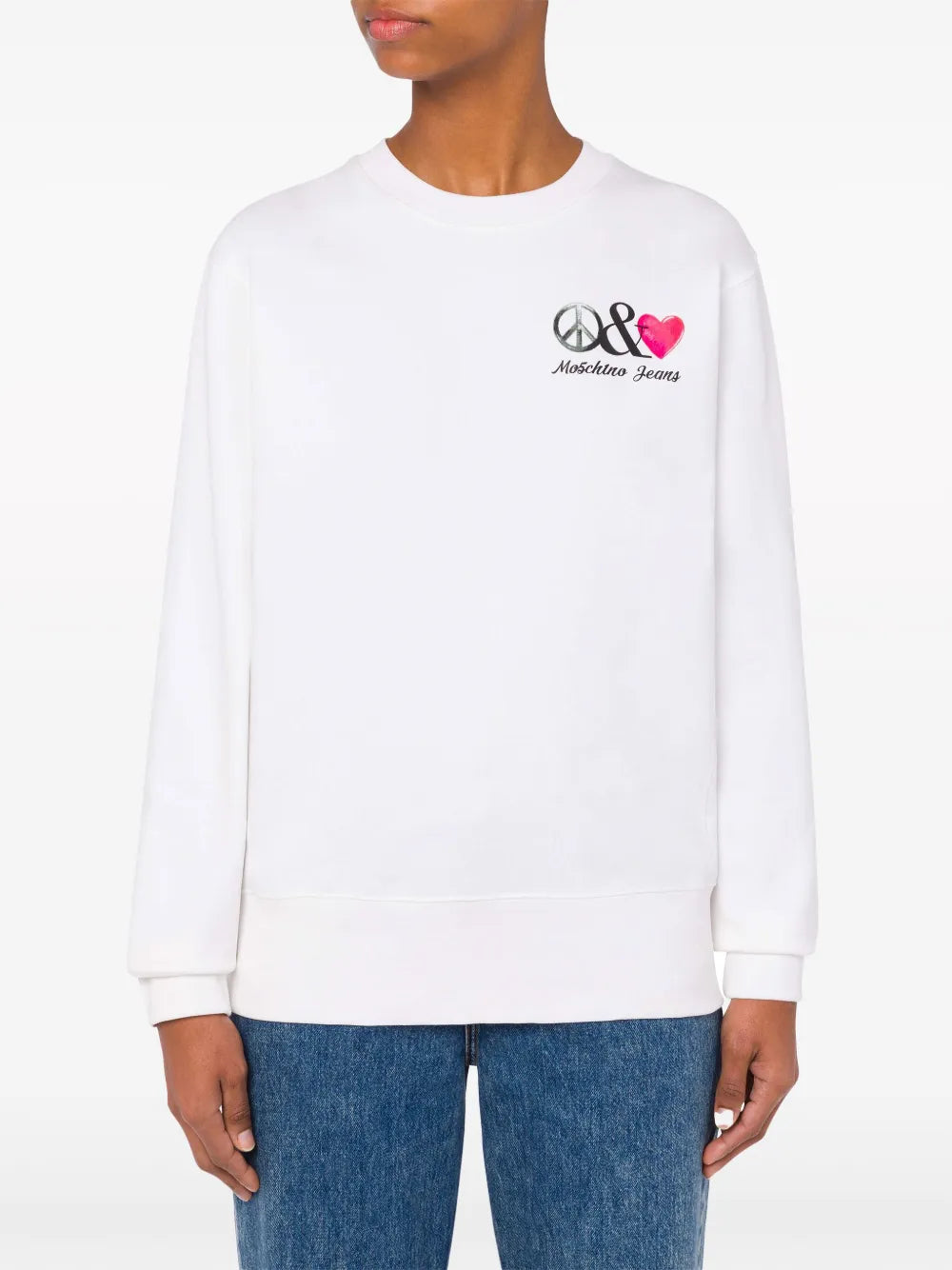 Graphic-Print Cotton Hoodie