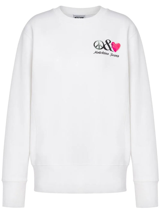 Graphic-Print Cotton Hoodie