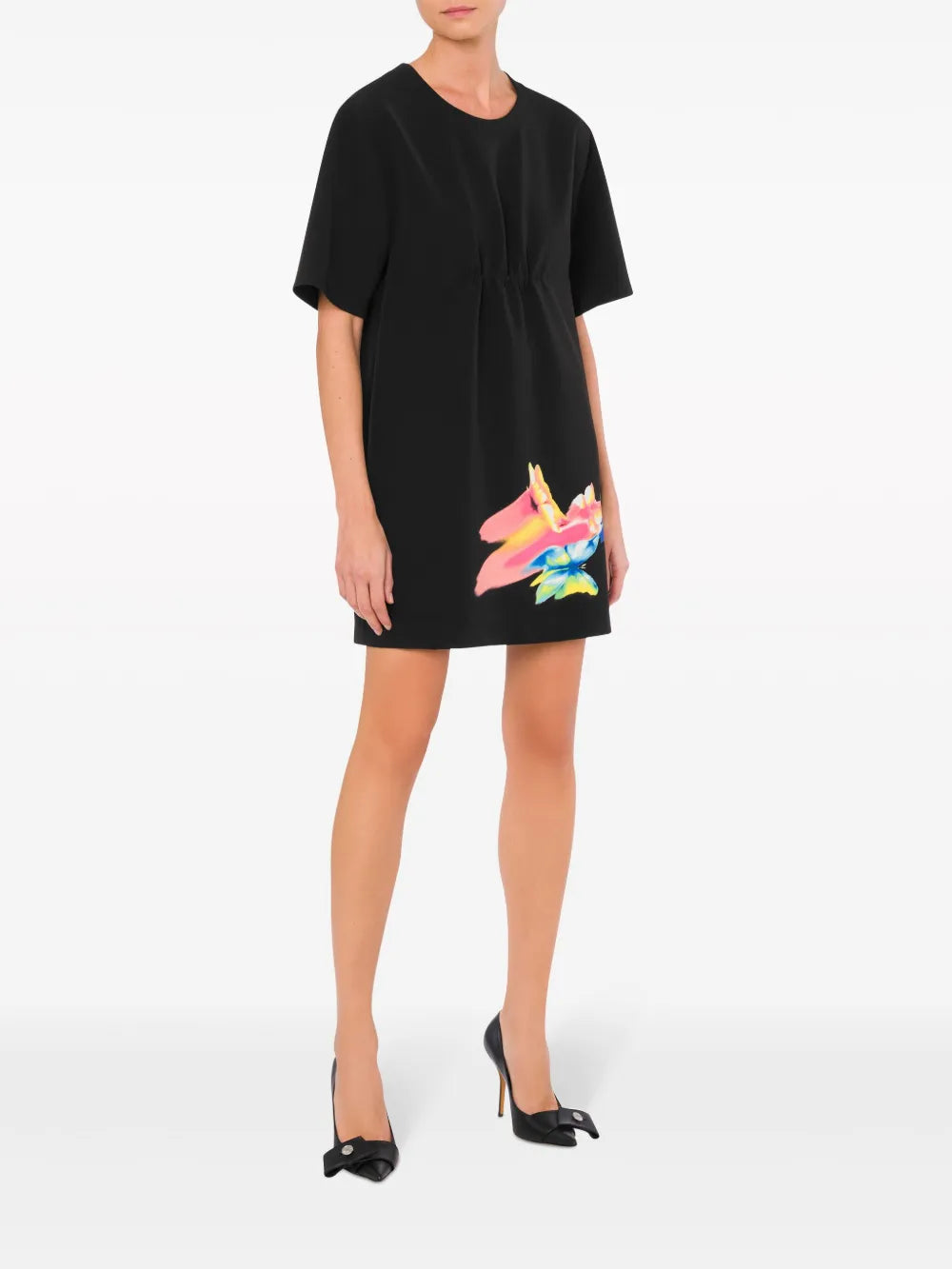 Graphic-Print T-Shirt Minidress