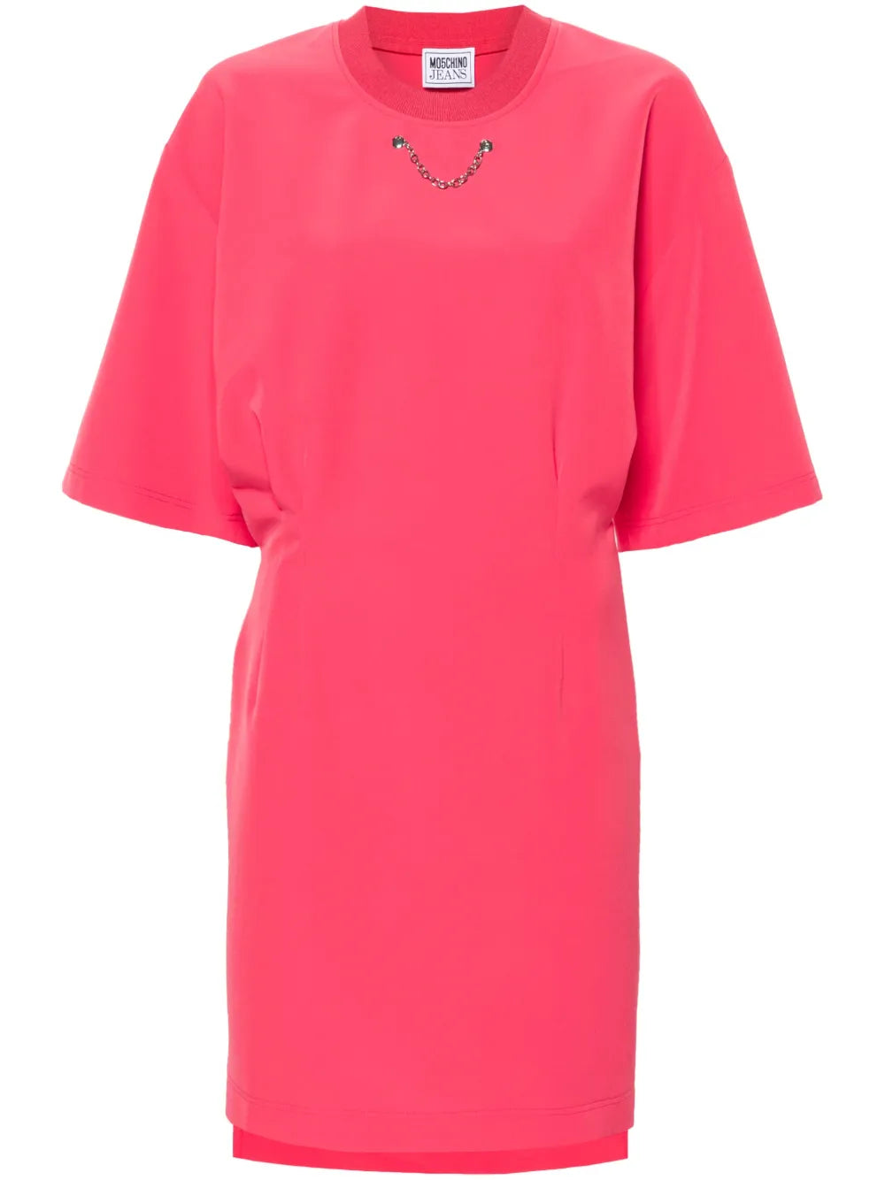 Chain-Link Embellished Midi Dress