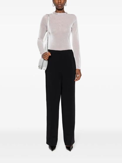 Bead-Embellished Trousers