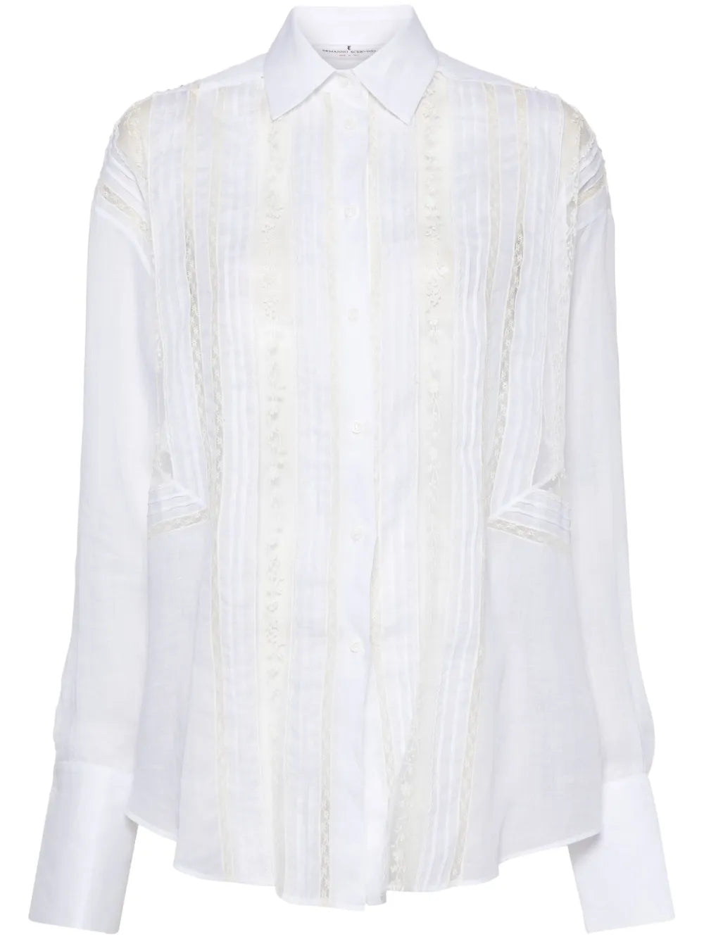 Floral-Lace Shirt