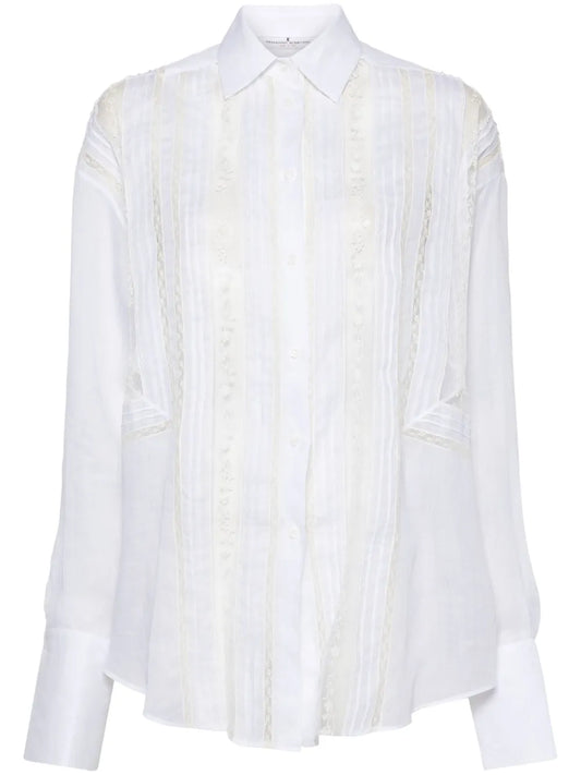 Floral-Lace Shirt