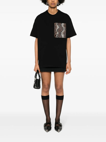 Chest-Pocket Cotton T-Shirt