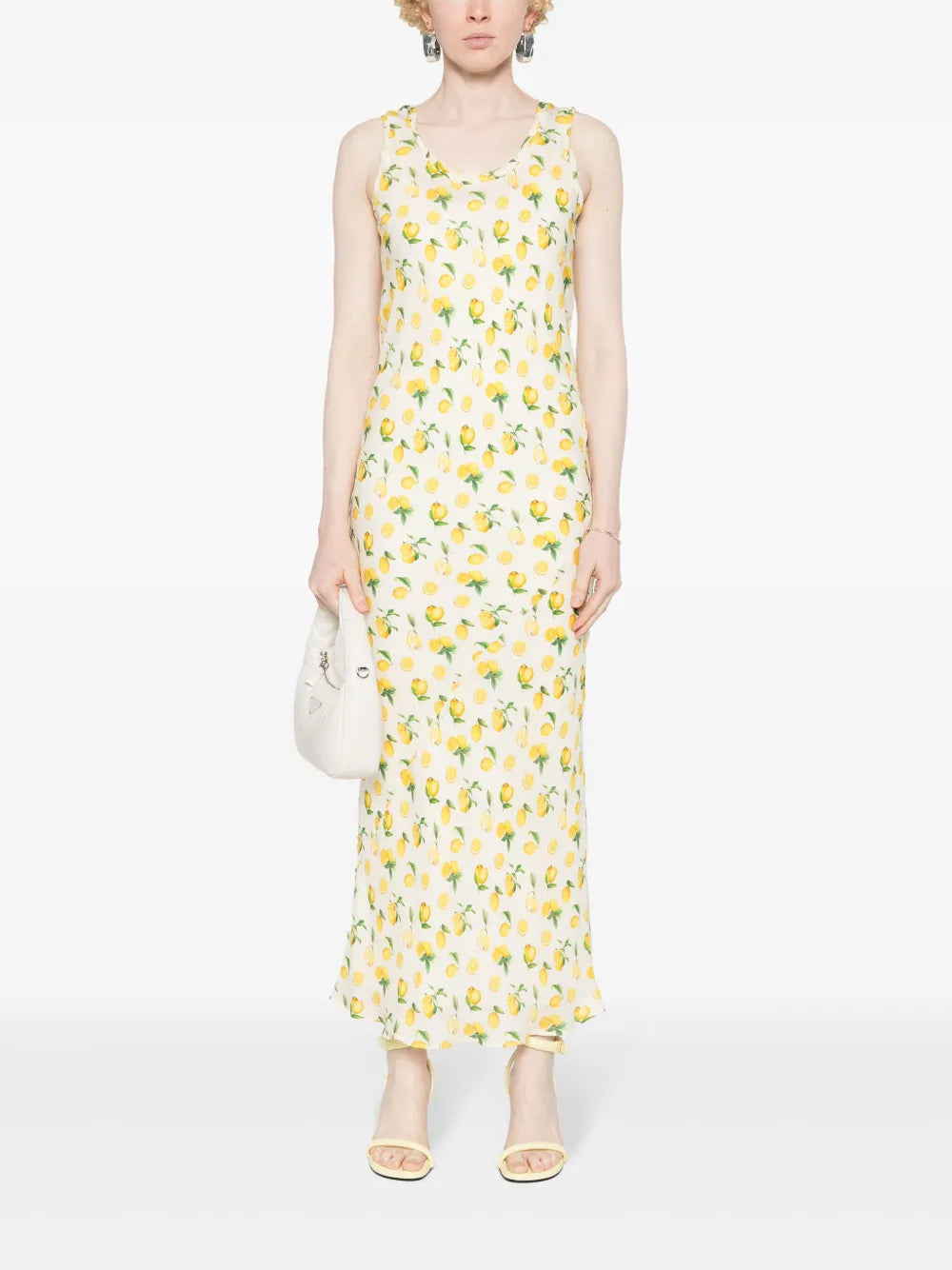 Tonale Lemon-Print Maxi Dress