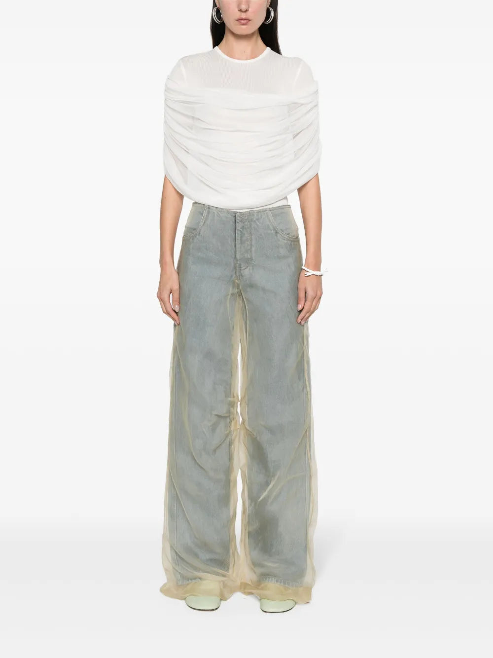 Sonora Draped-Panel T-Shirt
