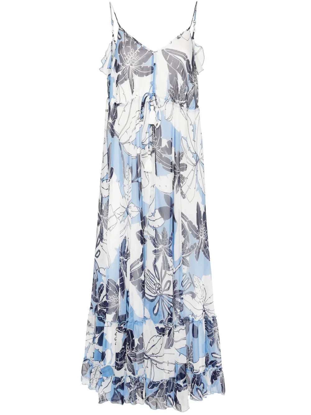 Floral-Print Maxi Dress
