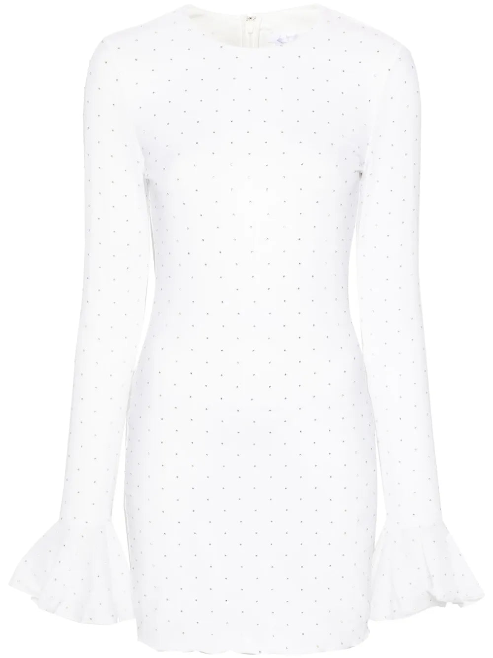 Crystal-Embellished Mini Dress