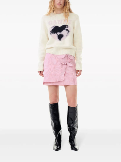 Heart-Intarsia Jumper