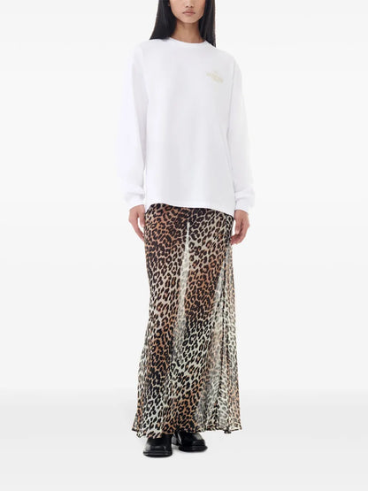 Logo-Print Cotton Sweatshirt