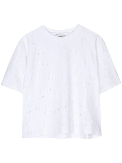 Amaru String-Embellished T-Shirt