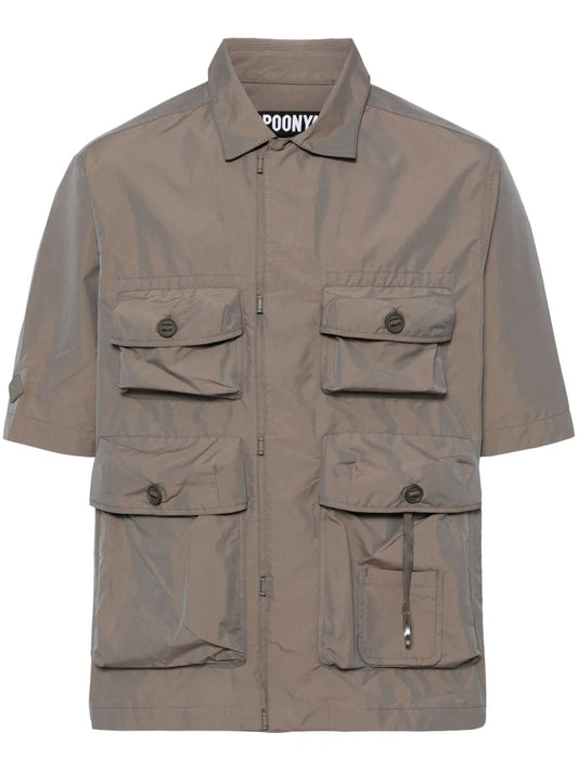 Short-Sleeve Military Shirt