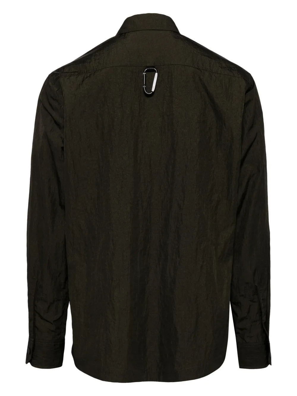 Crinkled Shirt Jacket