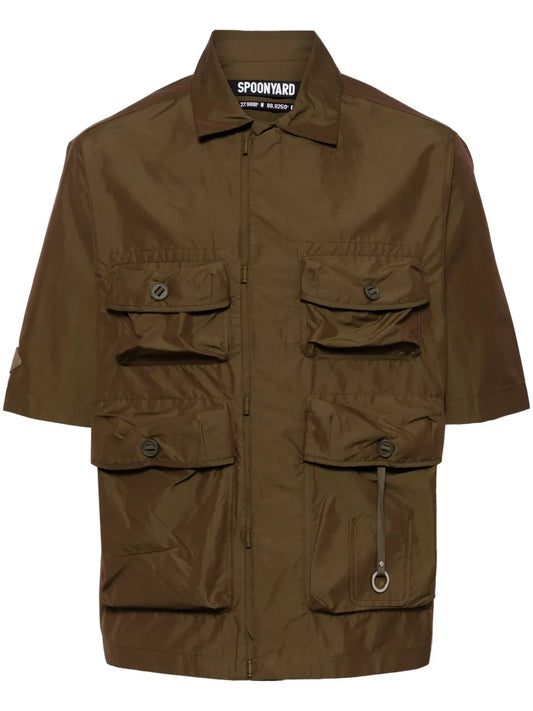 Short-Sleeve Military Shirt