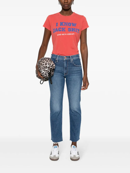 Ride Mid-Rise Straight-Leg Jeans