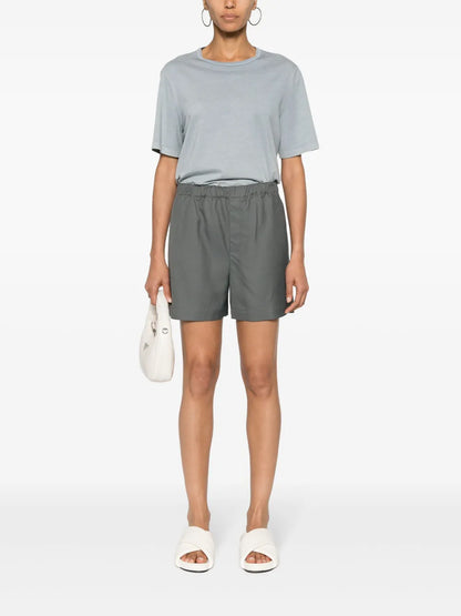 Seto Slub-Texture Shorts
