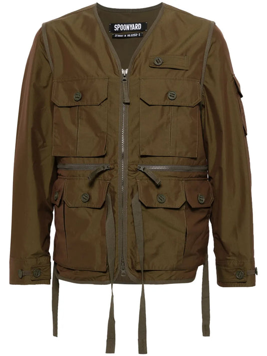 Detachable-Sleeve Jacket