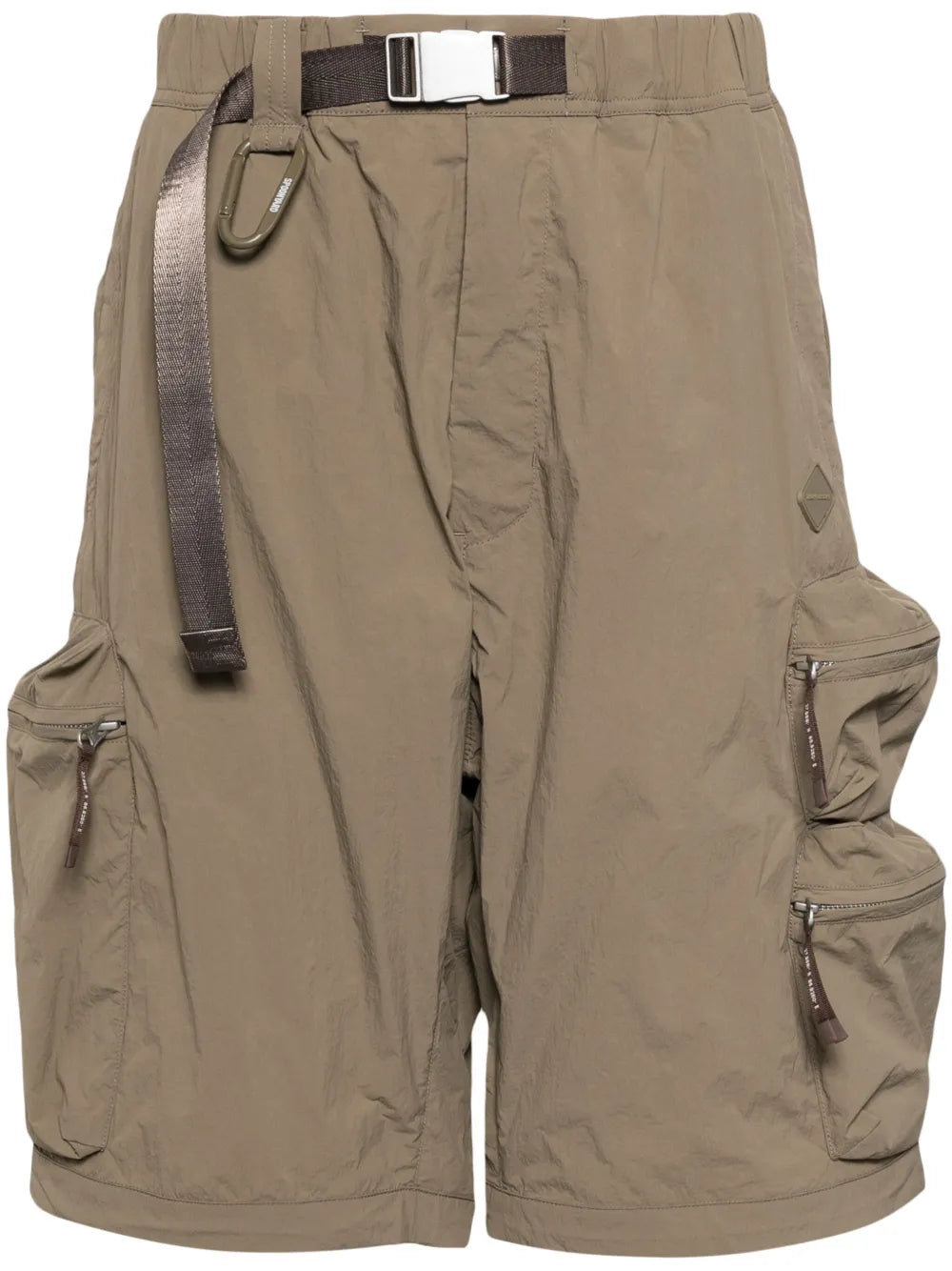Belted Wide-Leg Shorts