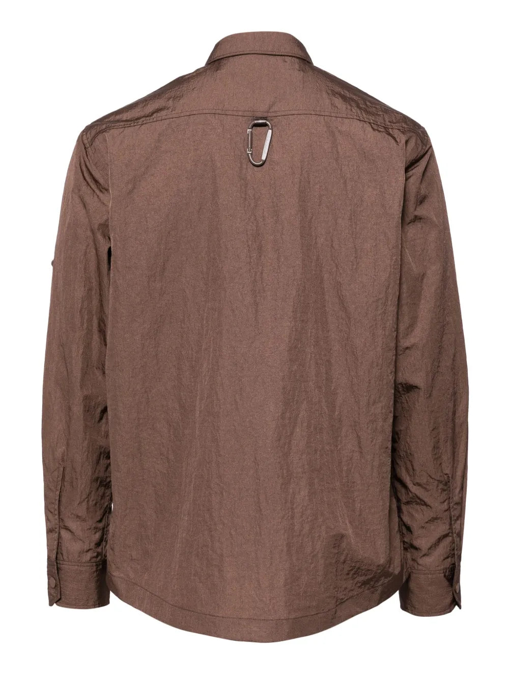 Crinkled Shirt Jacket