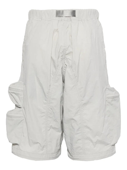 Belted Wide-Leg Shorts