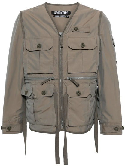 Detachable-Sleeve Jacket