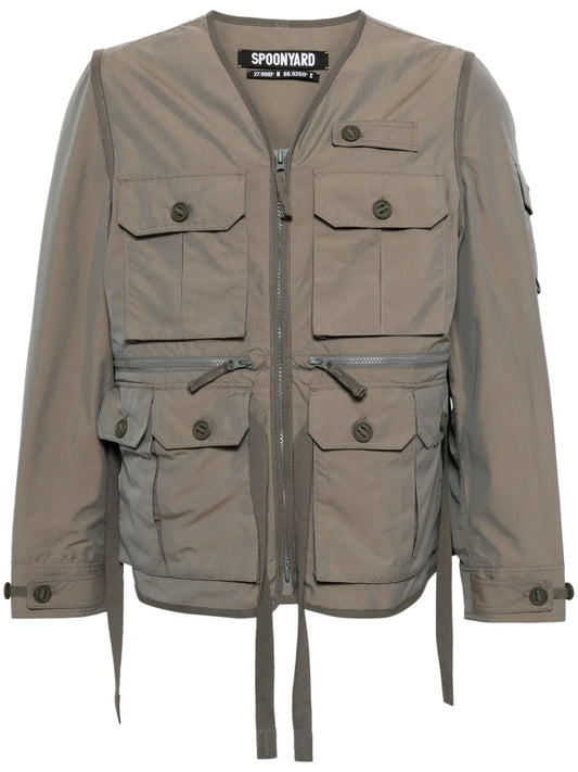 Detachable-Sleeve Jacket
